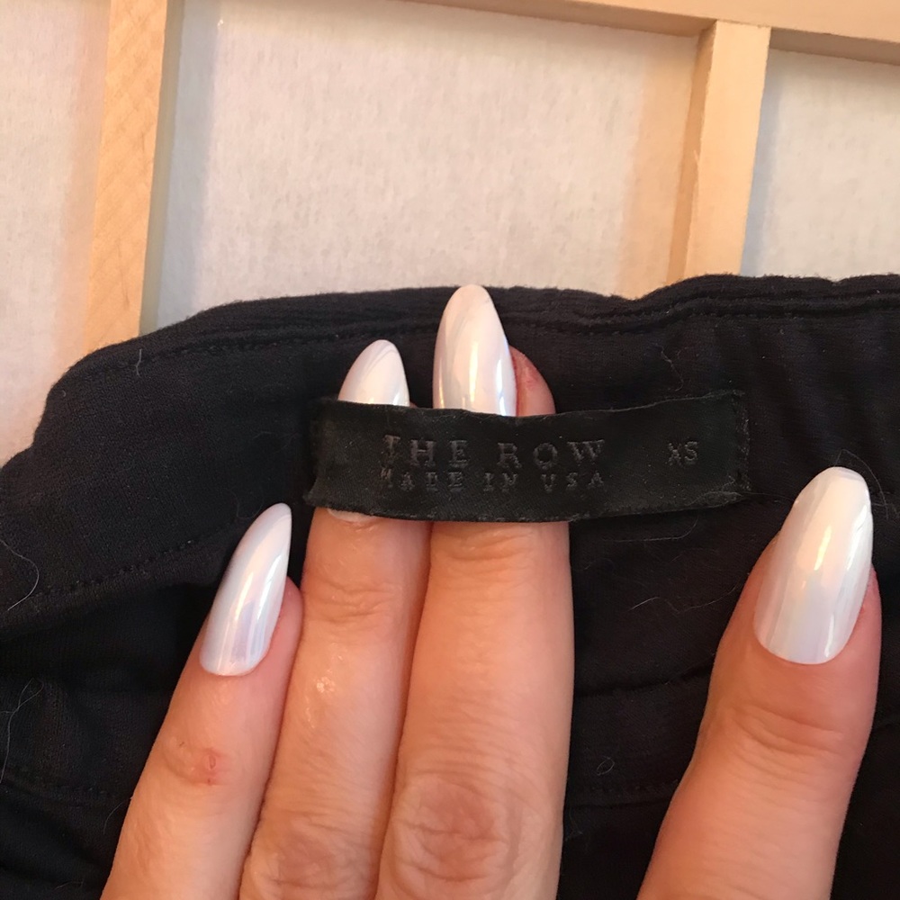 The Row boatneck stretch jersey mini dress